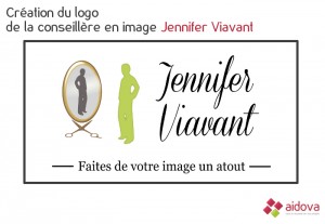 Logo de Jennifer Viavant, coach en relooking et coiffeuse à domicile