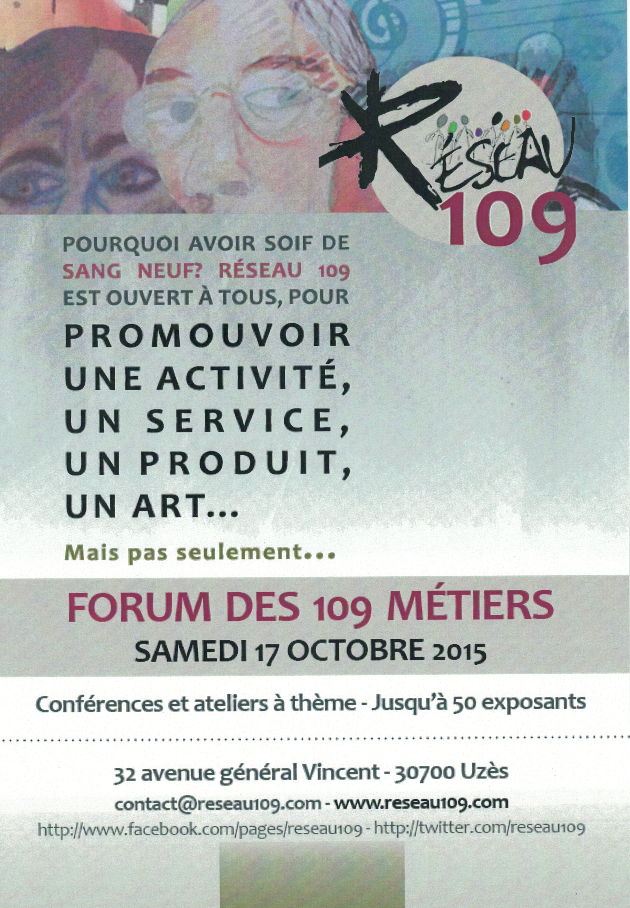 Découvrez le forum des 109 métiers à Uzès !