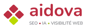 Logo Aidova : SEO, IA et Visibilité Web